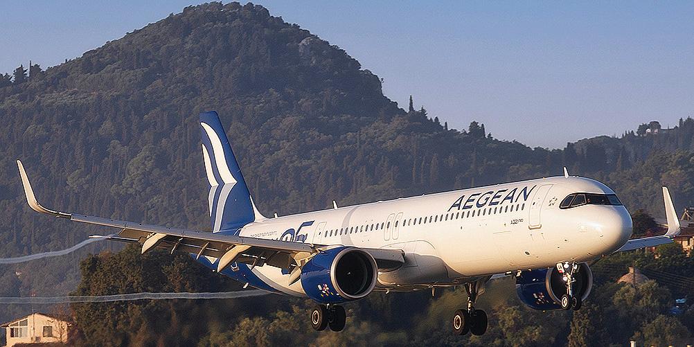 Aegean aircraft