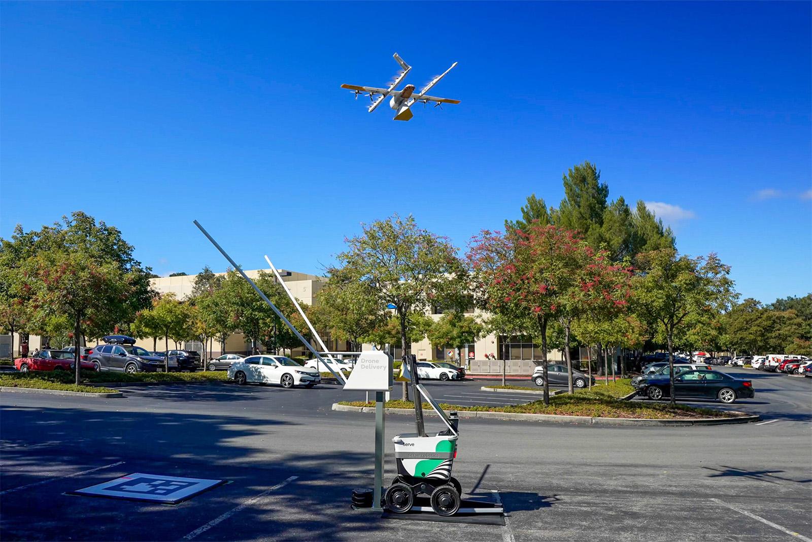 Serve sidewalk robot