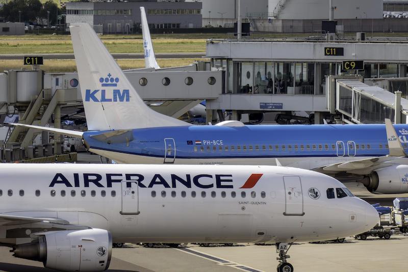 air france klm jets