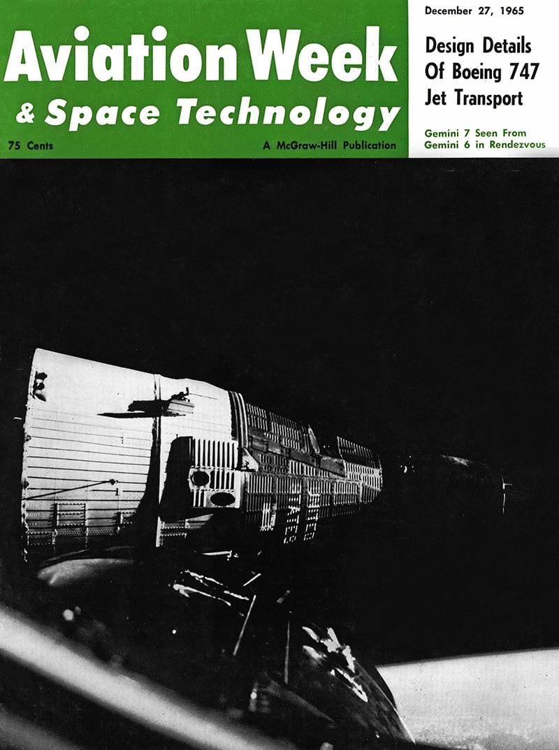 1965: NASA Astronauts Wally Schirra And Tom Stafford