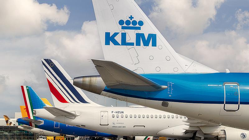 aircraft lined up in airport