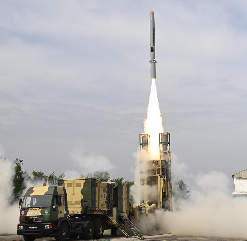 test of Long-Range Land-Attack Cruise Missile (LRLACM)