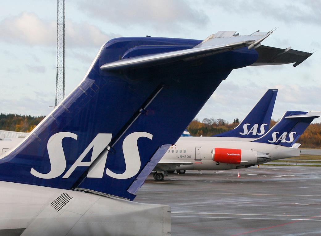 Scandinavian Airlines aircraft