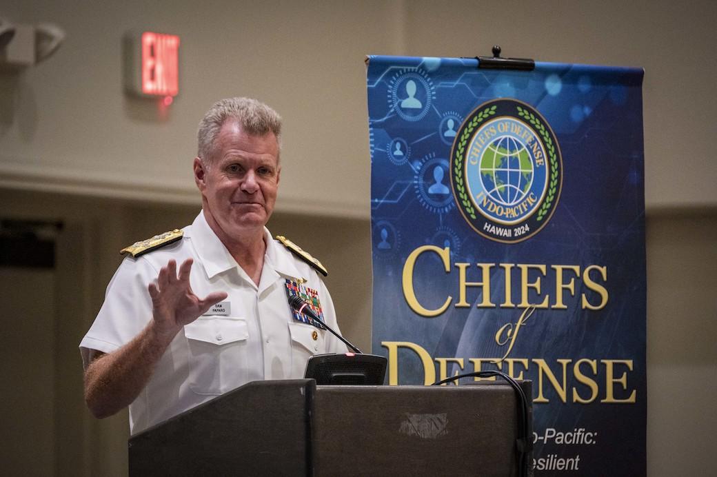 U.S. Indo-Pacific Command  boss Adm. Samuel Paparo