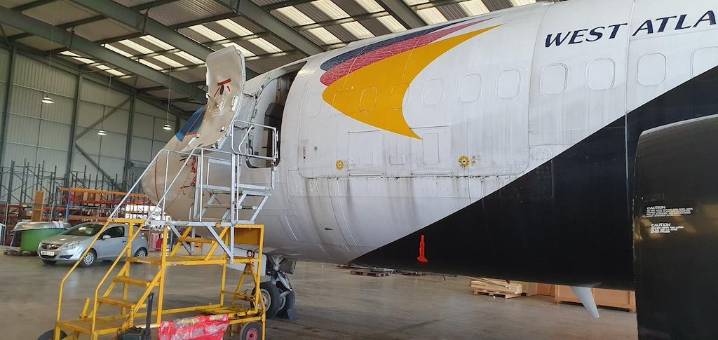 West Atlantic 737 Disassembly At ASI
