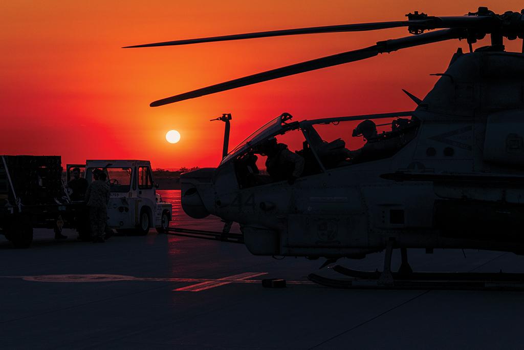 AH-1Z Viper helicopter