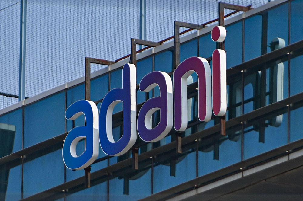 Adani Group sign