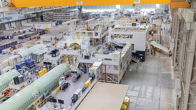 Airbus assembly plant