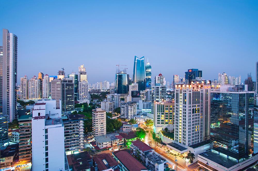 Panama City skyline