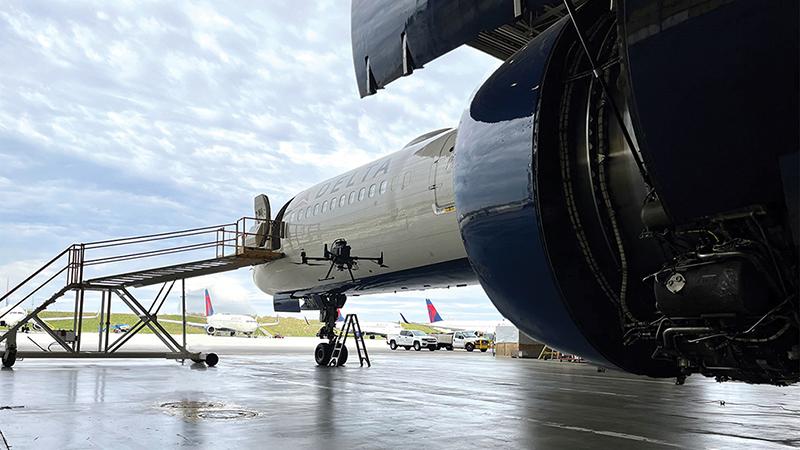 Delta airplane