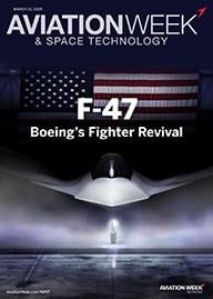 Cover of March 31, 2025, Aviation Week