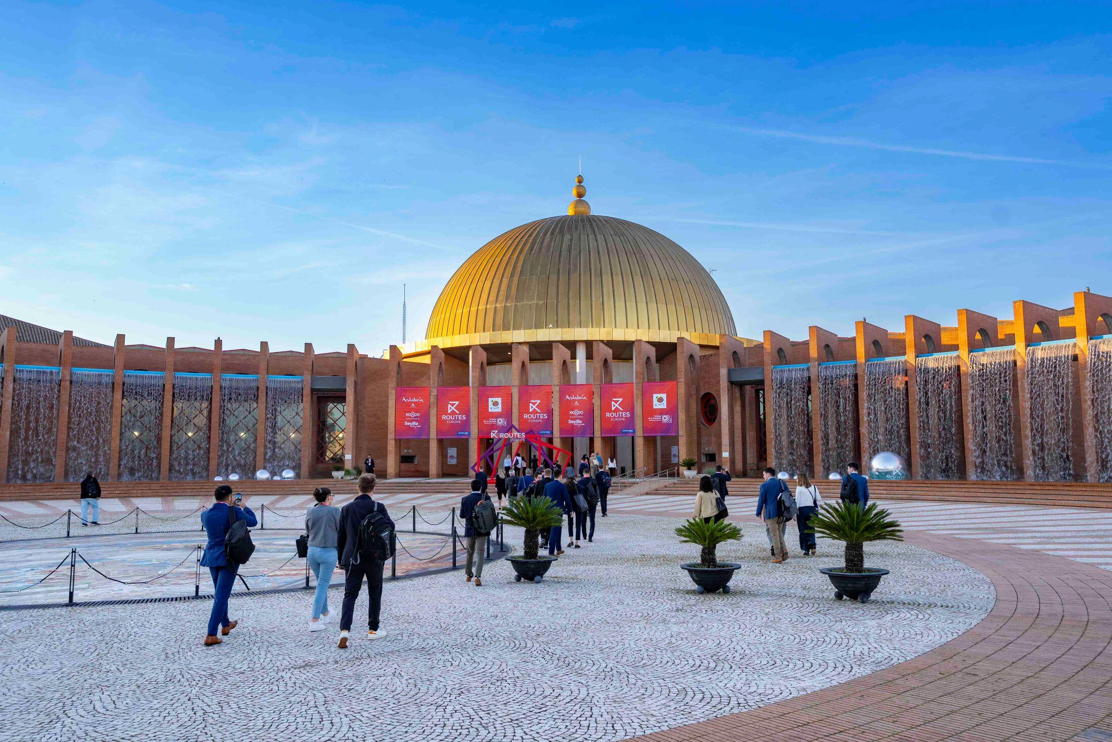 Delegates arrive for Day One of Routes Europe 2025