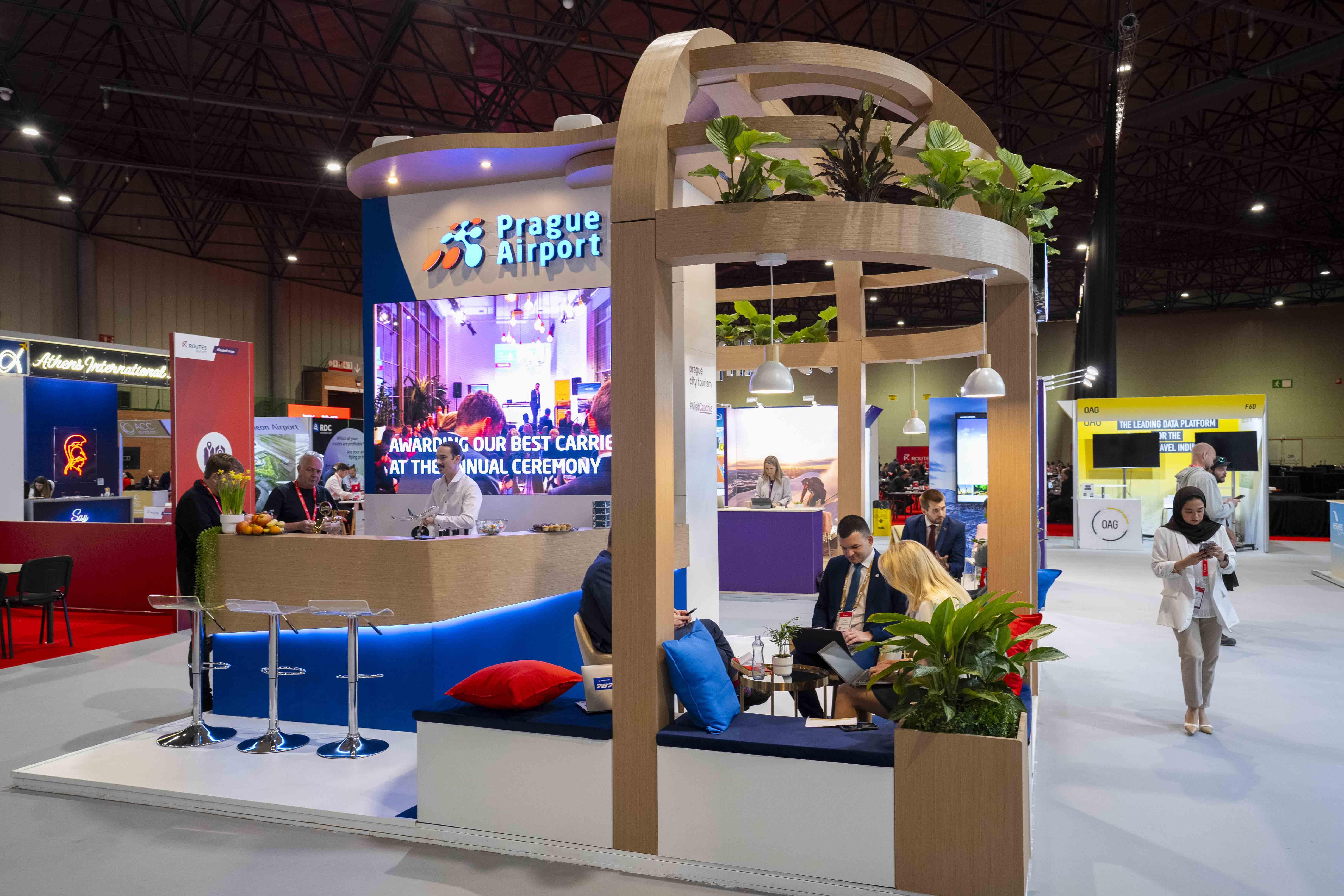 The Routes Europe show floor