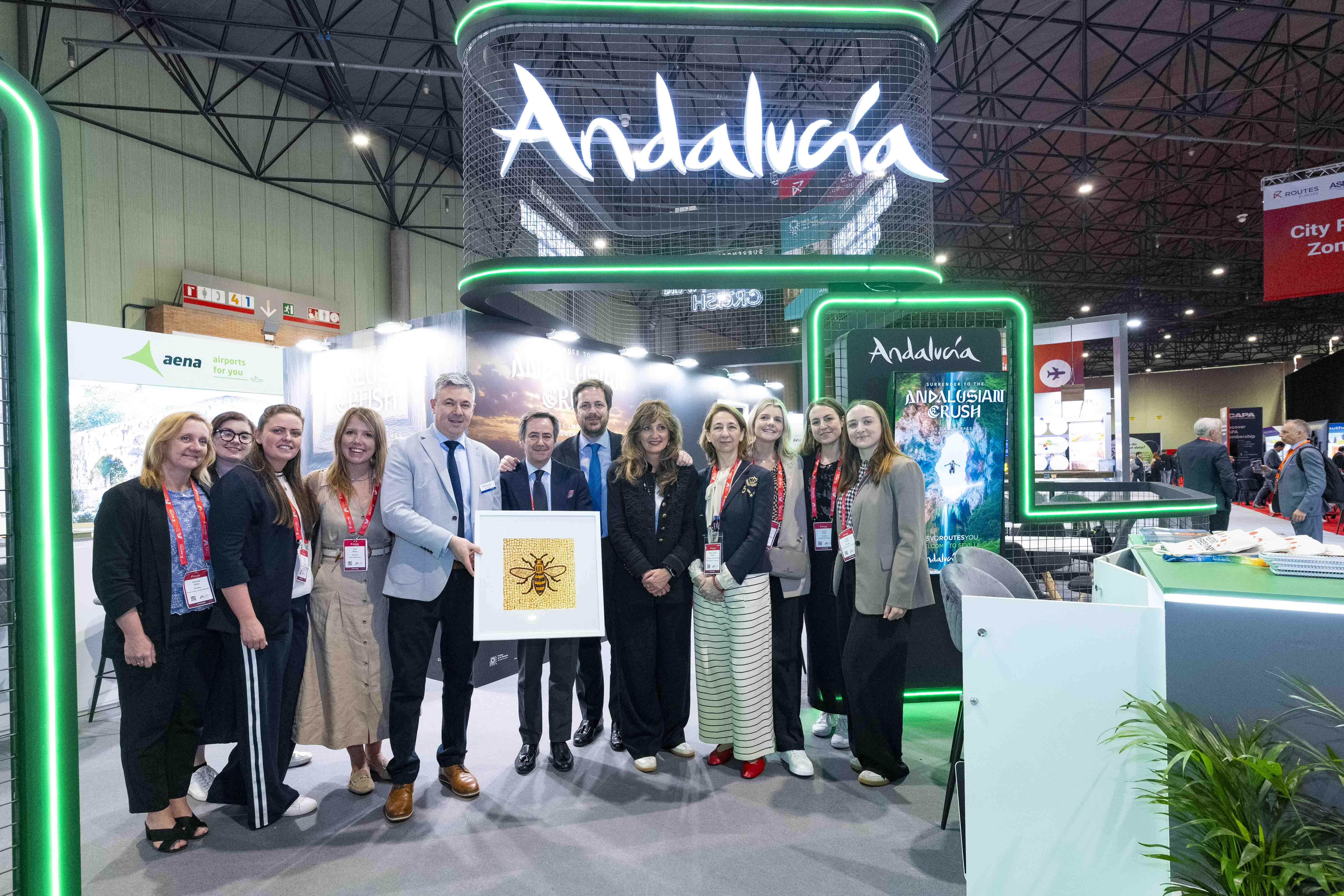 The Routes and host teams celebrate a successful event