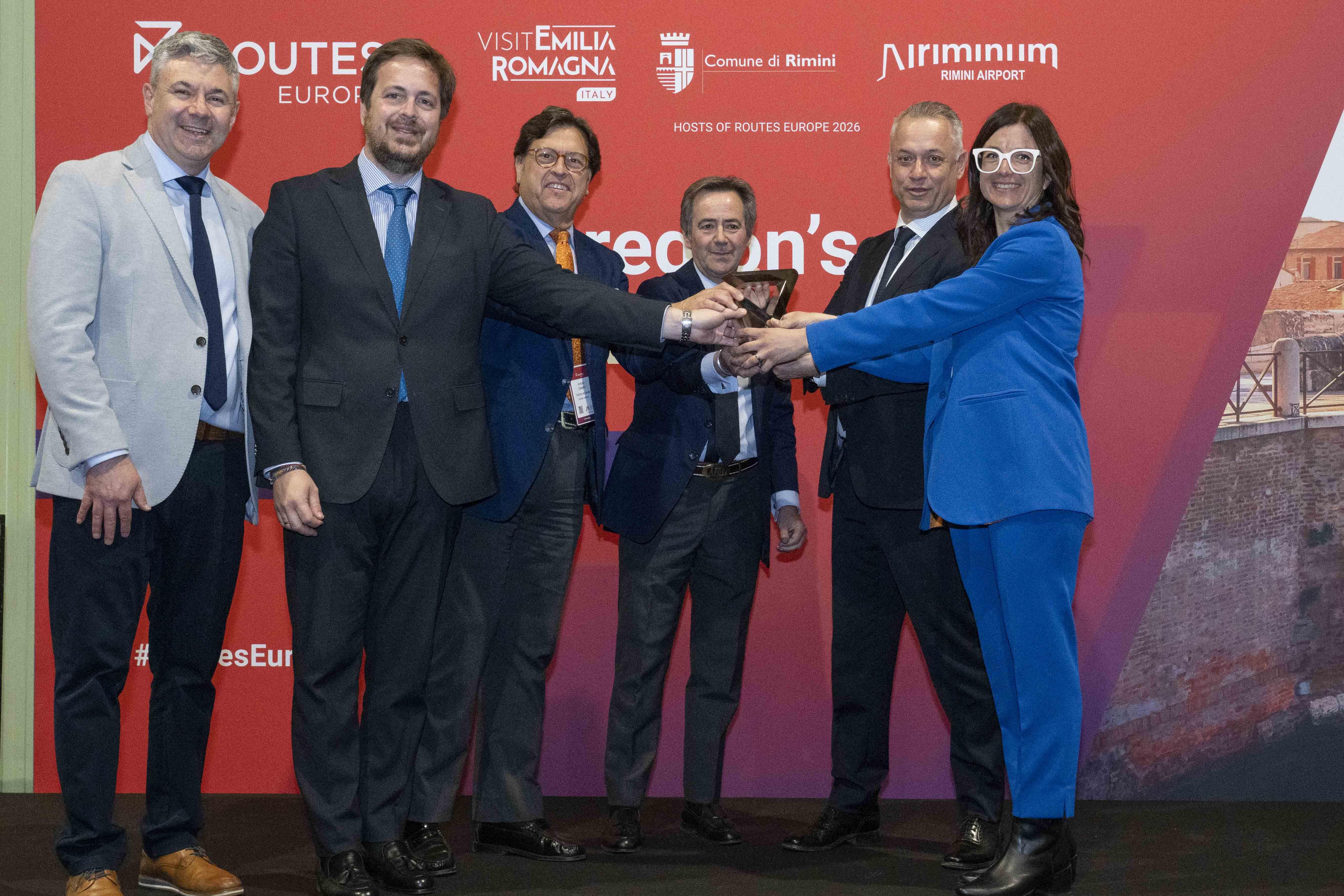 The Routes Europe 2026 Handover Ceremony
