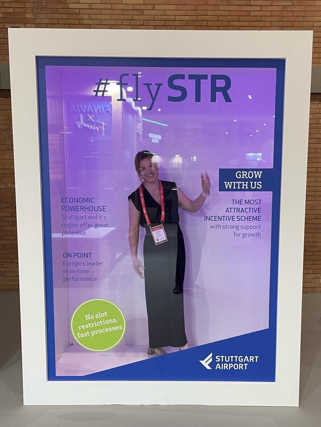 Snaps from the Stuttgart Airport photo box!