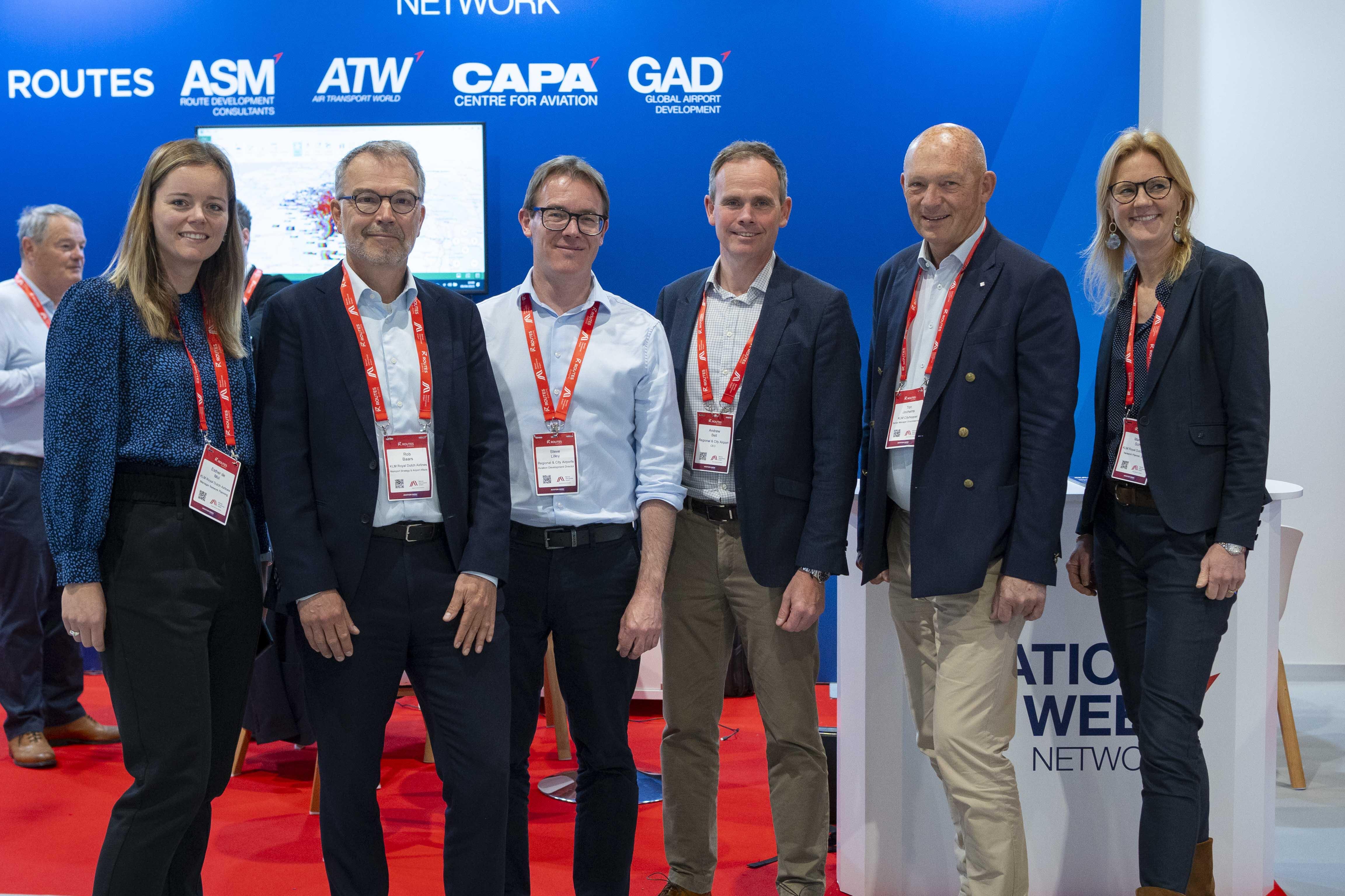 Regional &amp; City Airports celebrate the launch of KLM's new Exeter-Amsterdam route