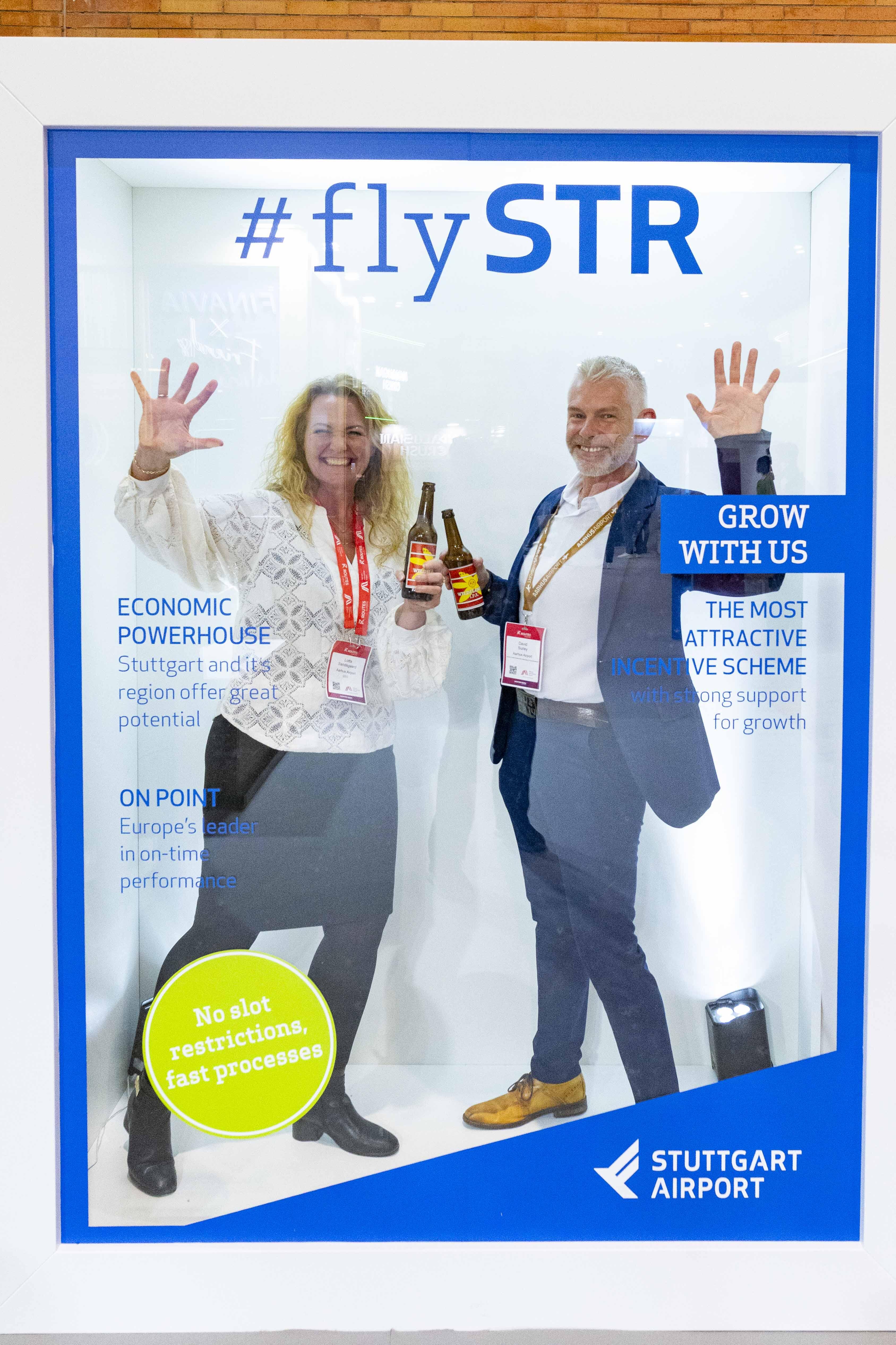 Snaps from the Stuttgart Airport photo box