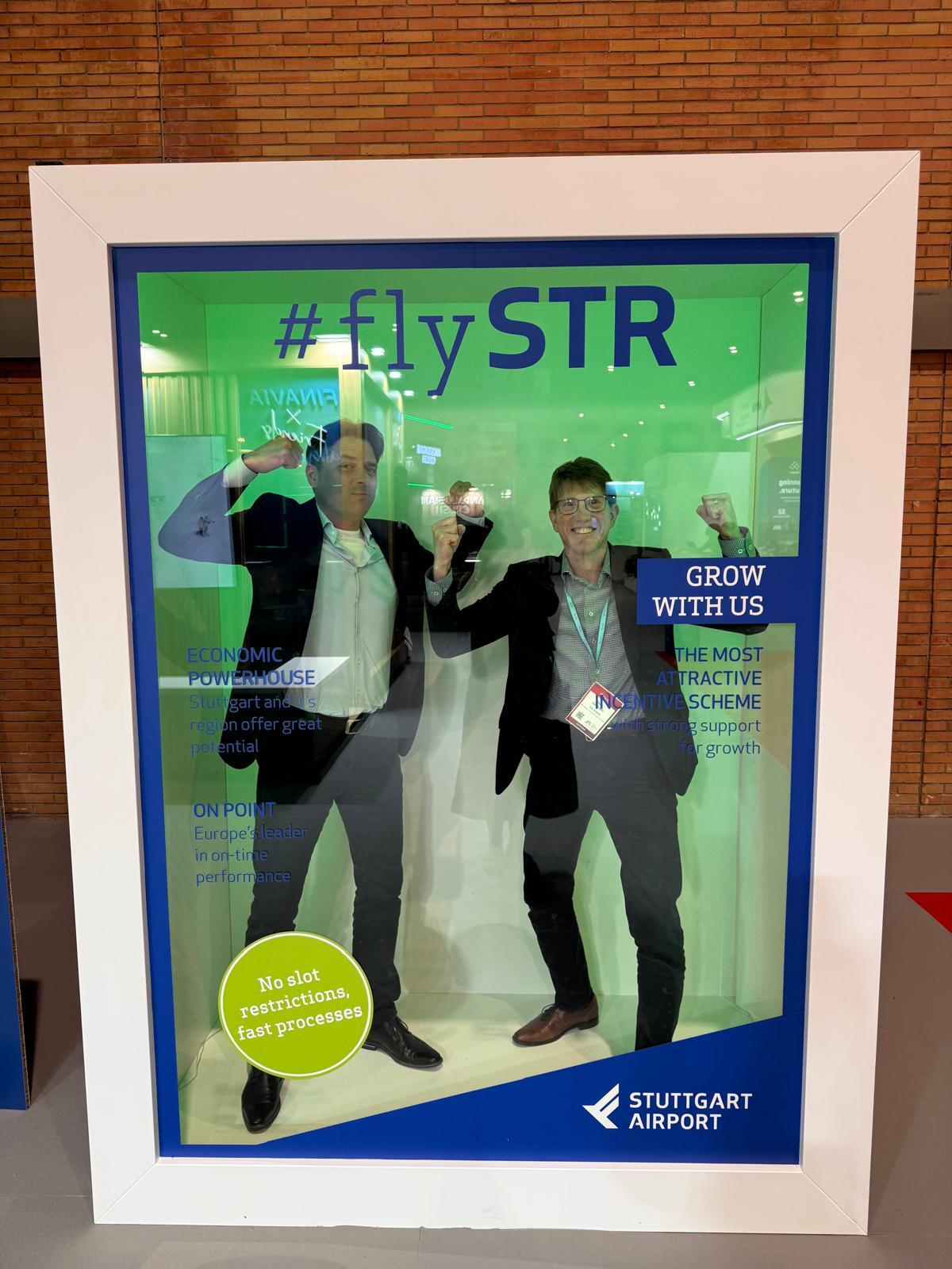 Snaps from the Stuttgart Airport photo box!