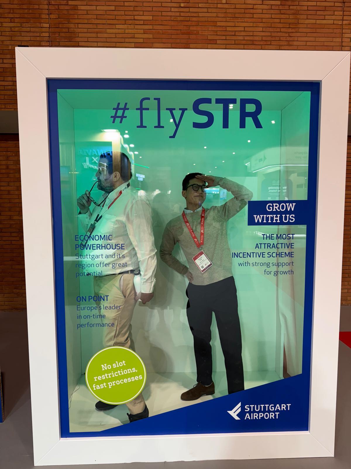 Snaps from the Stuttgart Airport photo box!