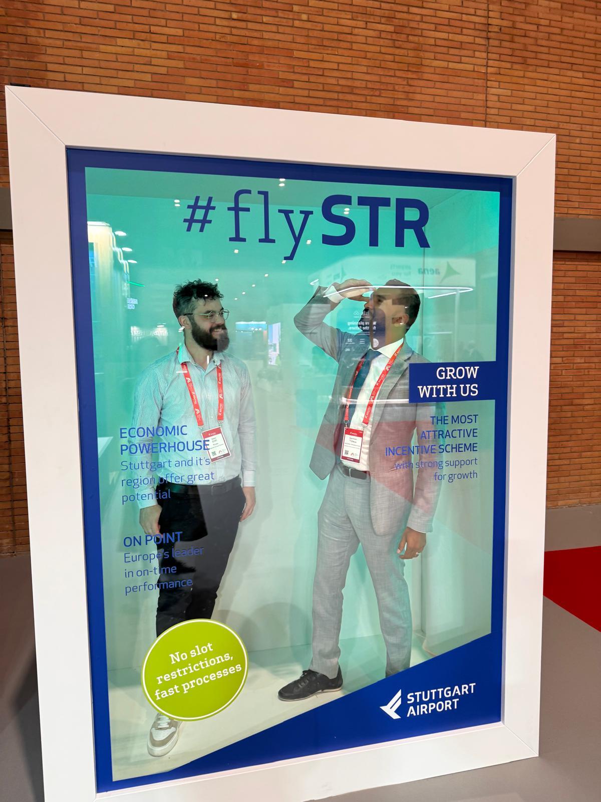 Snaps from the Stuttgart Airport photo box!