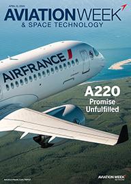 Cover of April 21, 2025, Aviation Week and Space Technology