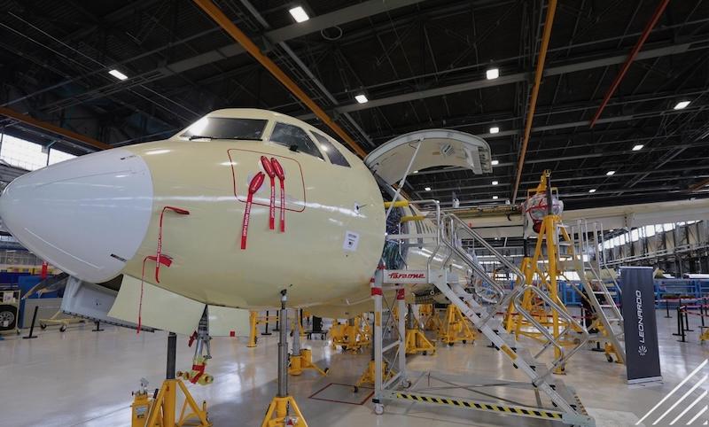 atr 72 MPA in the leonardo factory