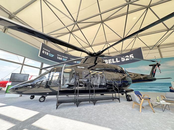 Bell 525 mockup