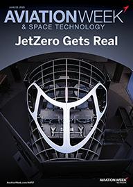 Cover of Aviation Week magazine for June 23, 2025