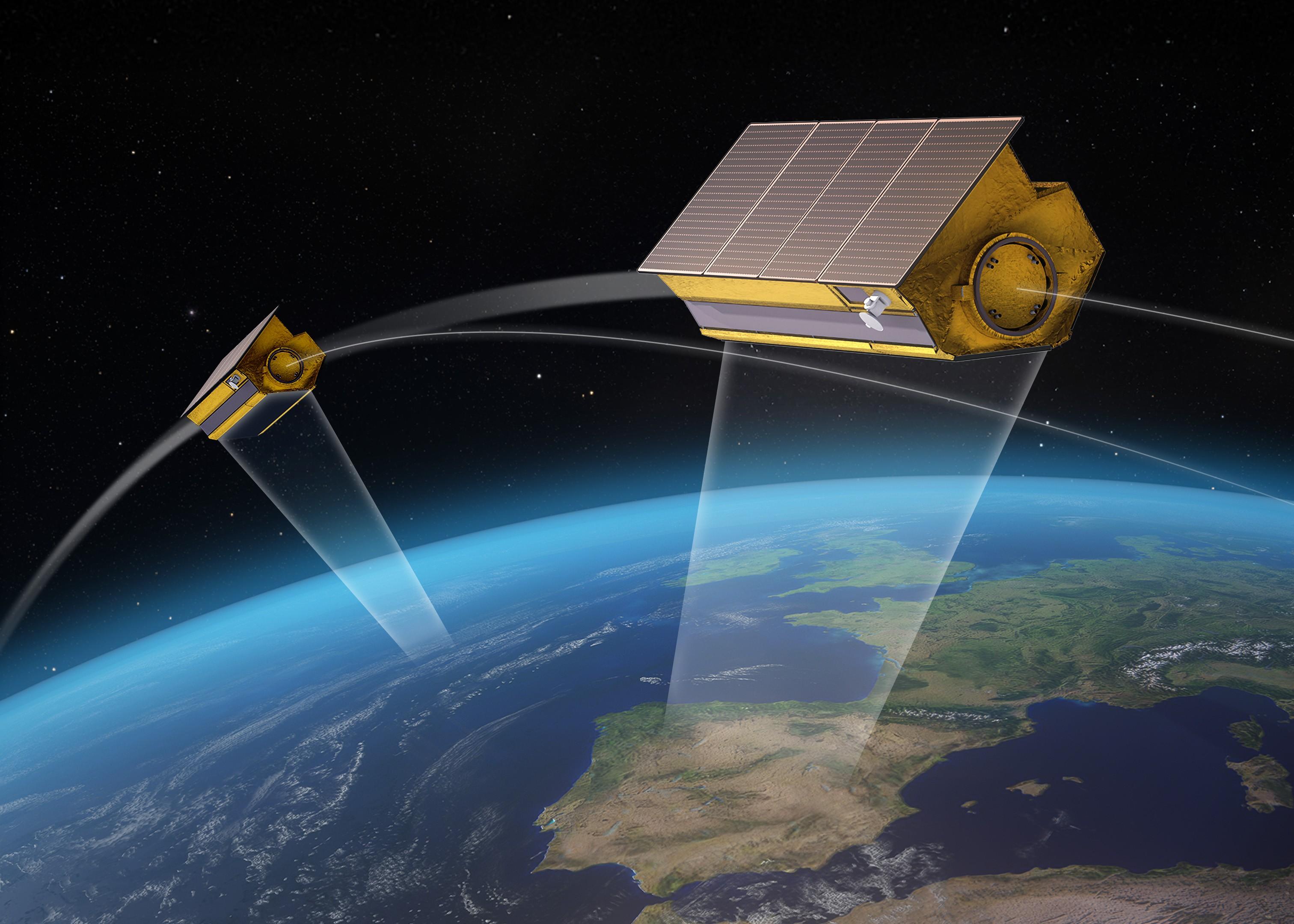 PAZ-2 satellites artist impression