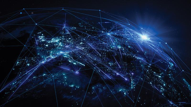 visual representation of GPS space layer