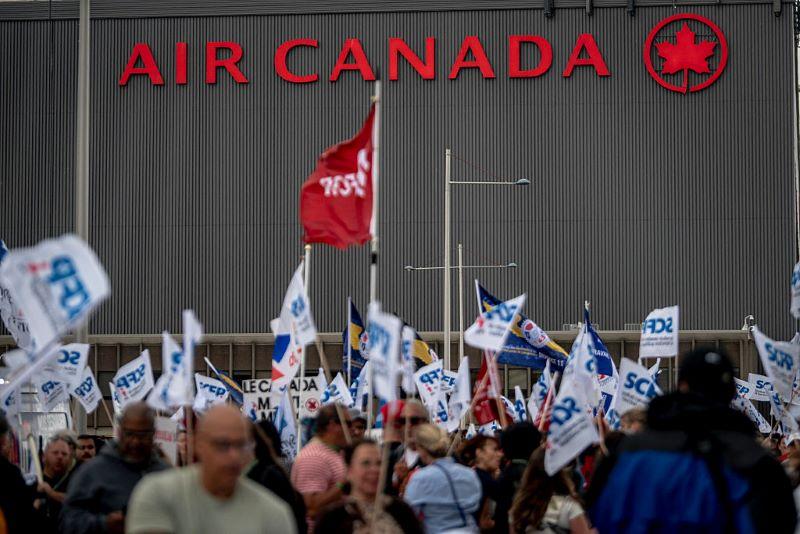 Air Canada strike Aug 17 2025
