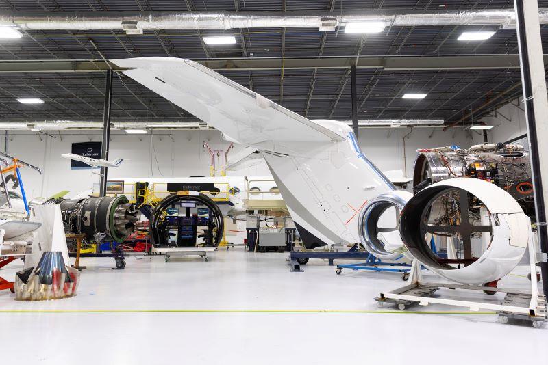 Gulfstream’s TTC facility in Mesa, Arizona. 