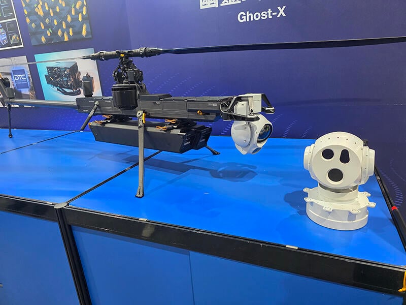 Ghost-X UAS fitted with NCSIST optics