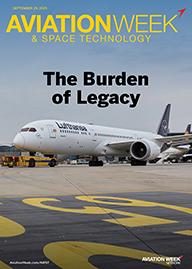 Cover of Aviation Week for Sept. 29, 2025