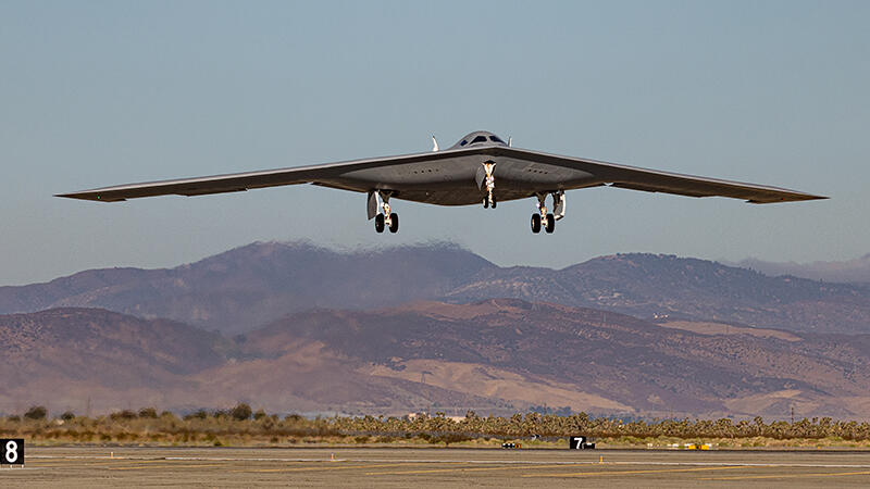 Second B-21 Enters Flight Test In Palmdale | Aviation Week Network
