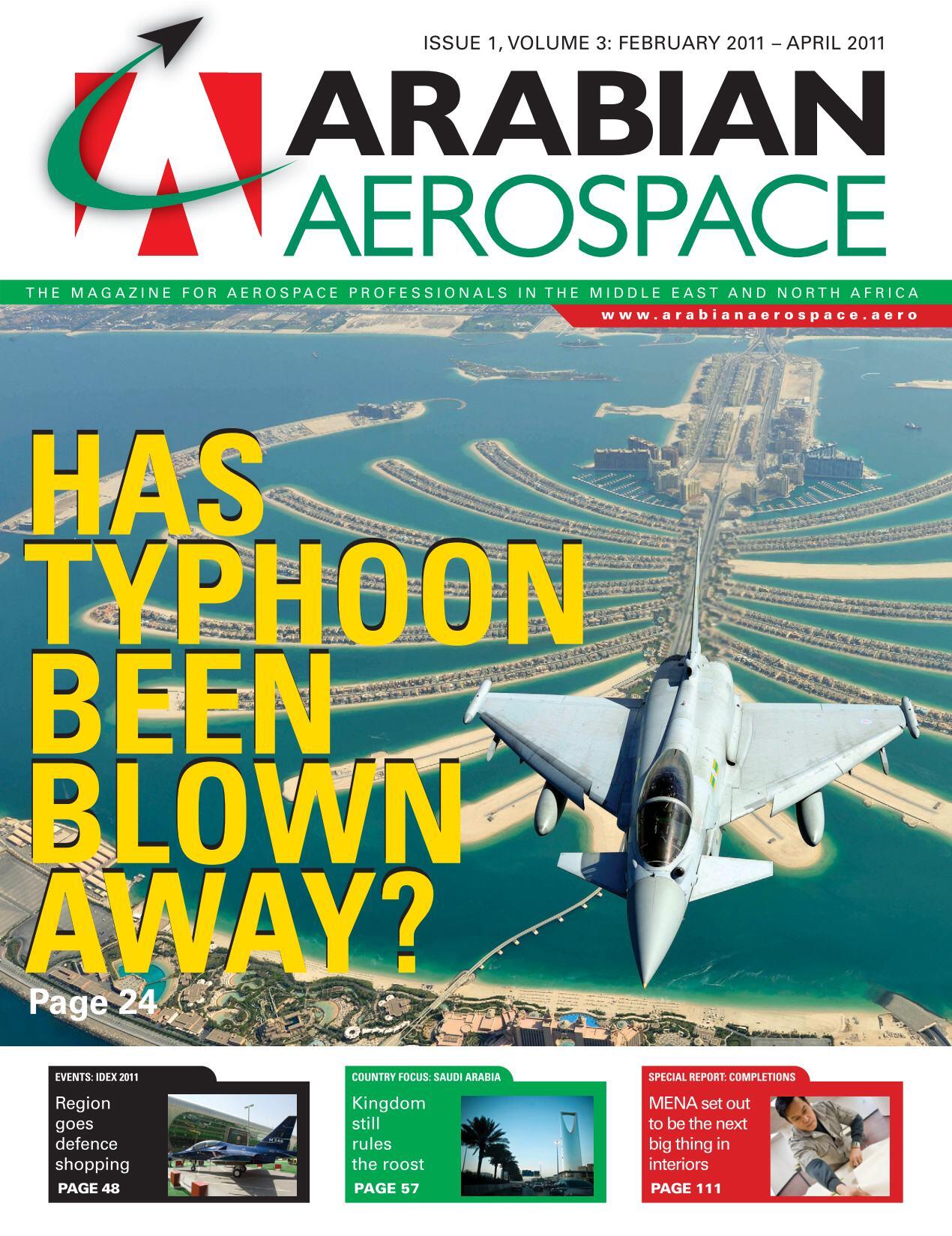 Arabian Aerospace: February-April 2011