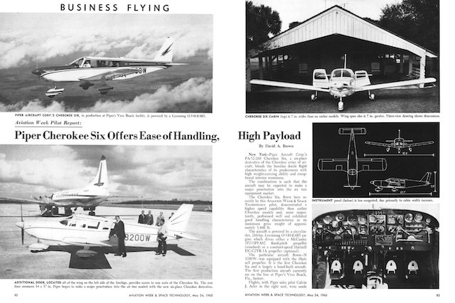 piper cherokee Six