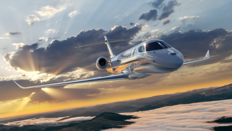 A rendering of the SyberJet SJ36.