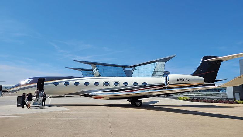 Gulfstream G700 business jet
