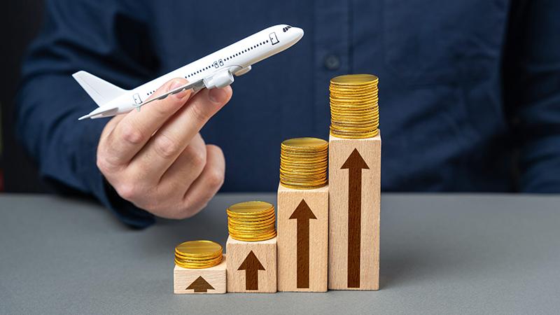 Photo visualizing predicted MRO spending increase this year