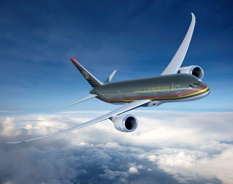 Royal Jordanian airlines 787