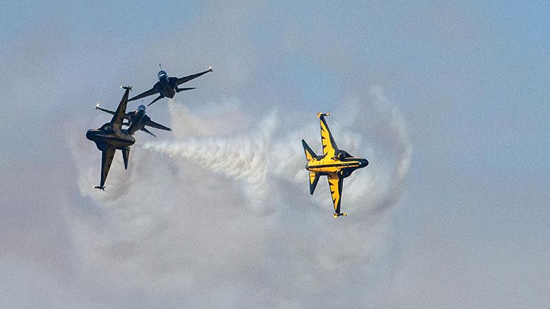 Black Eagle demonstration team KAI T-50s