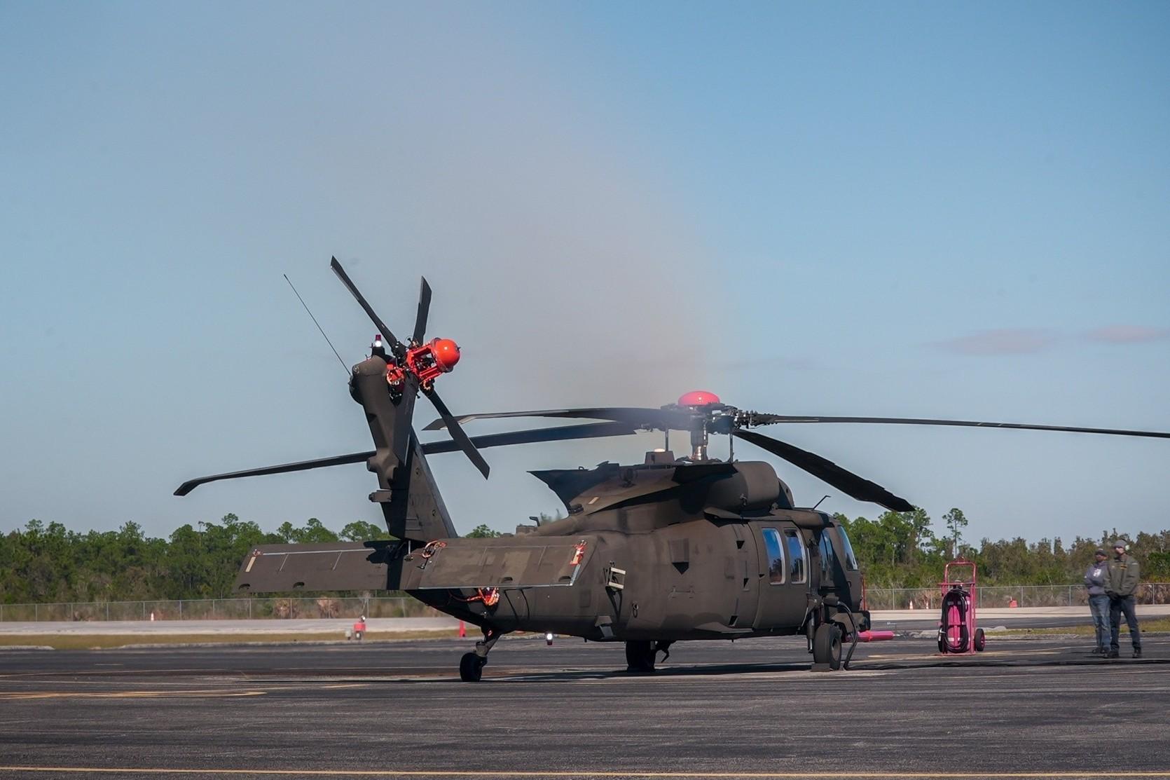Sikorsky and GE Aerospace tested the T901 engine on a UH-60M in February 2025.