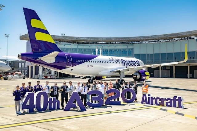 Flyadeal's 40-th aircraft fleet