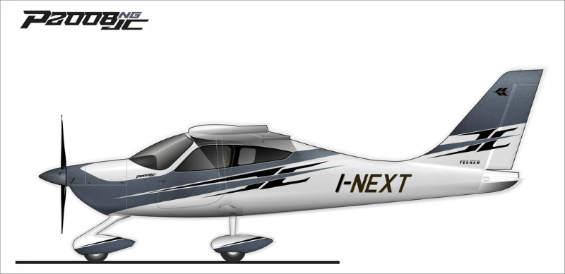  Tecnam P2008JC NG single-engine flight training aircraft