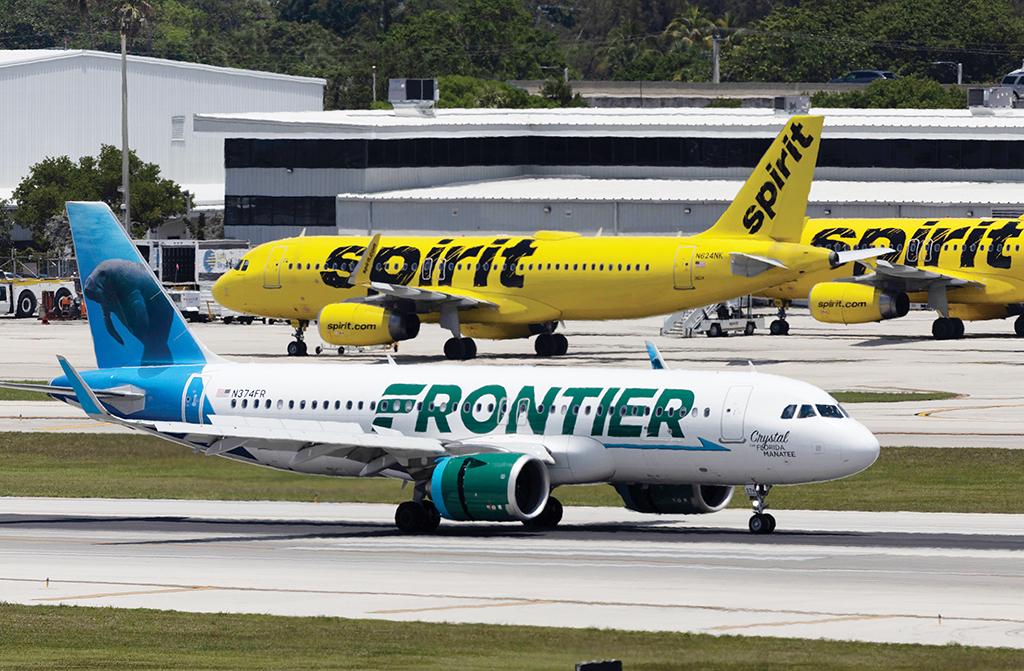 Spirit and Frontier aircraft