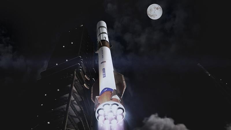 Blue Origin launch
