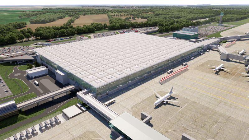 London Stansted rendering of expansion