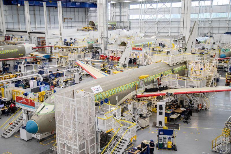 A220 Final Assembly Line Air Niugini